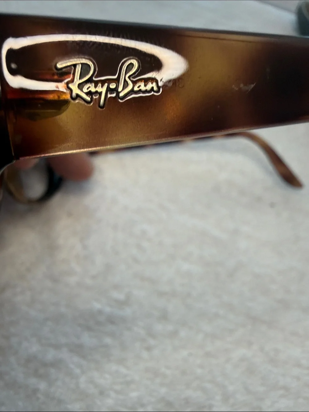 Ray-Ban RB4061 642/57 3P Tortoise Brown Sunglasses Frames Made in Italy w/ Case